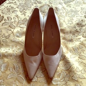 Manolo Blahnik Satin Heels - Sz 41 1/2